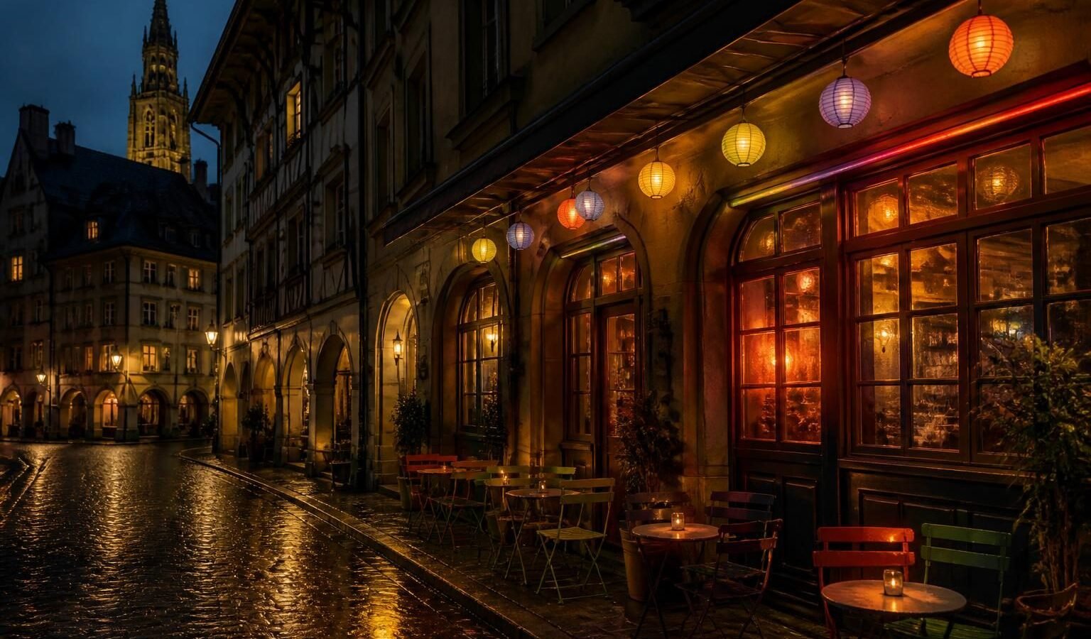 Bistro Blue Cat GmbH in Bistro Blue Cat GmbH in Bern: a welcoming café bar in the Old Town