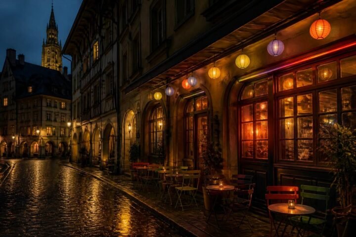 Bistro Blue Cat GmbH in Bistro Blue Cat GmbH in Bern: a welcoming café bar in the Old Town