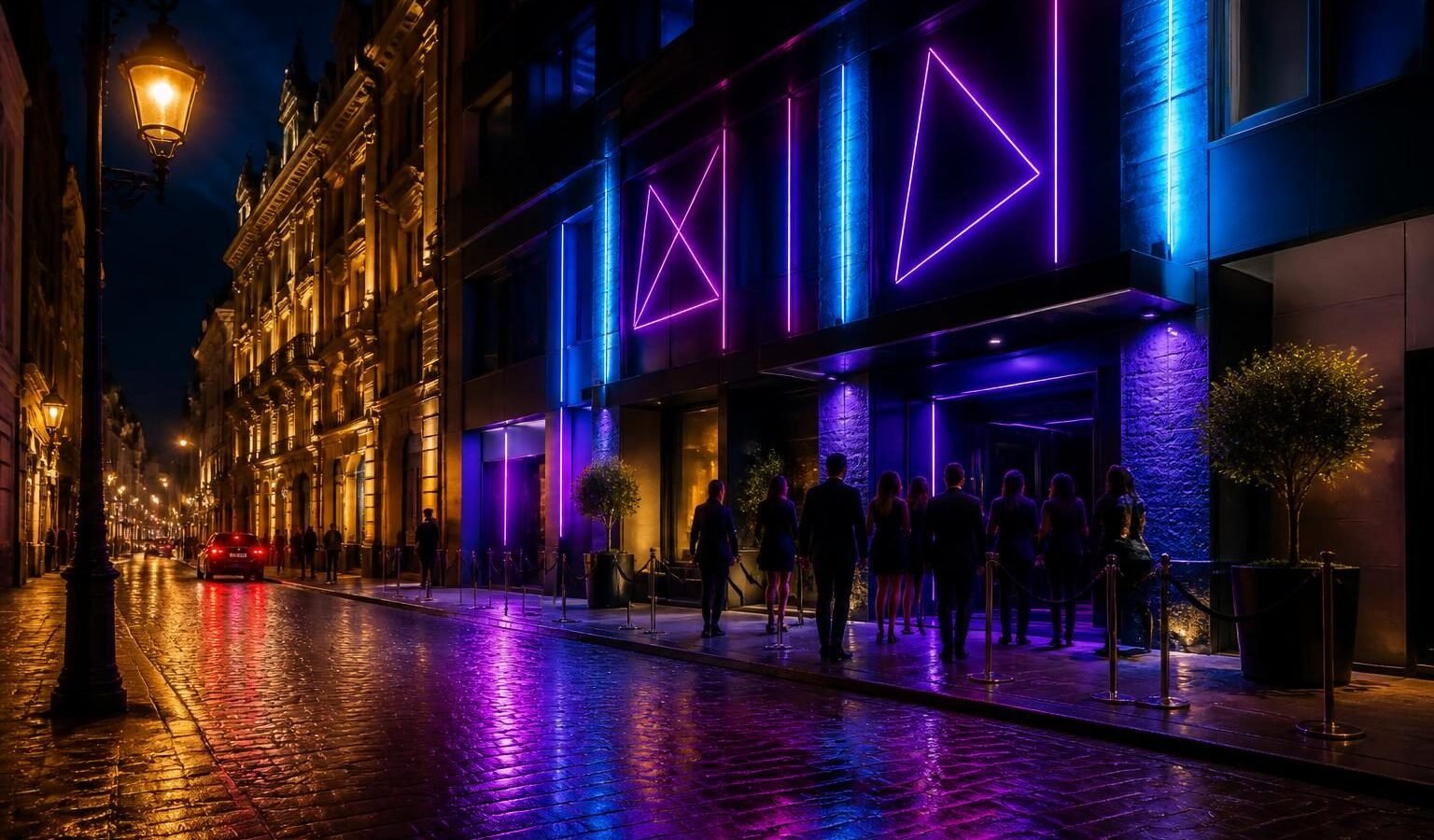 Cień Club in Cień Club, Łódź: a late-night stop on Piotrkowska Street