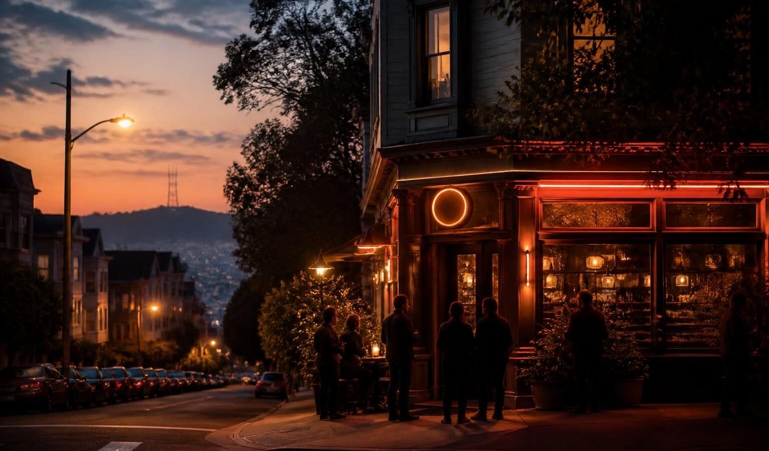 Finnegans Wake in Finnegans Wake, Cole Valley’s long-running neighborhood bar with queer history