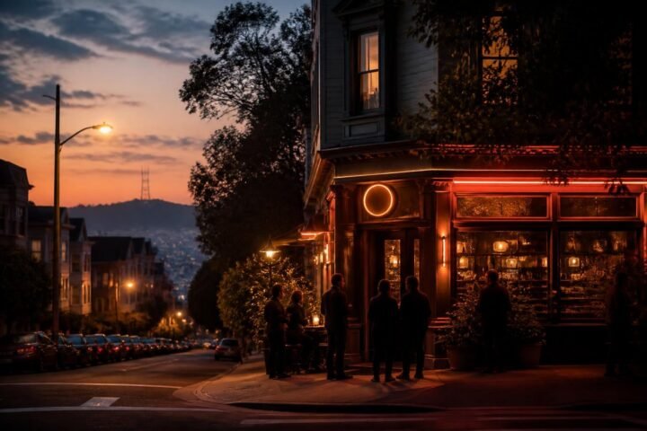 Finnegans Wake in Finnegans Wake, Cole Valley’s long-running neighborhood bar with queer history