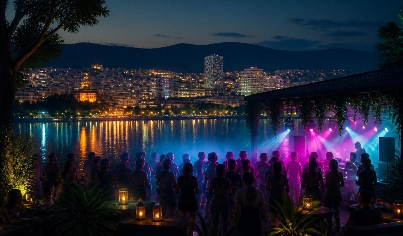 Frekuence Club in Frekuence Club, Tirana: an underground-leaning night out by the lake