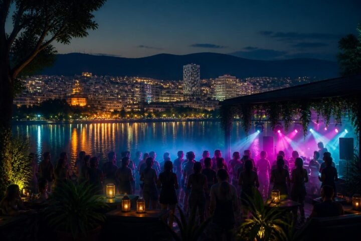 Frekuence Club in Frekuence Club, Tirana: an underground-leaning night out by the lake