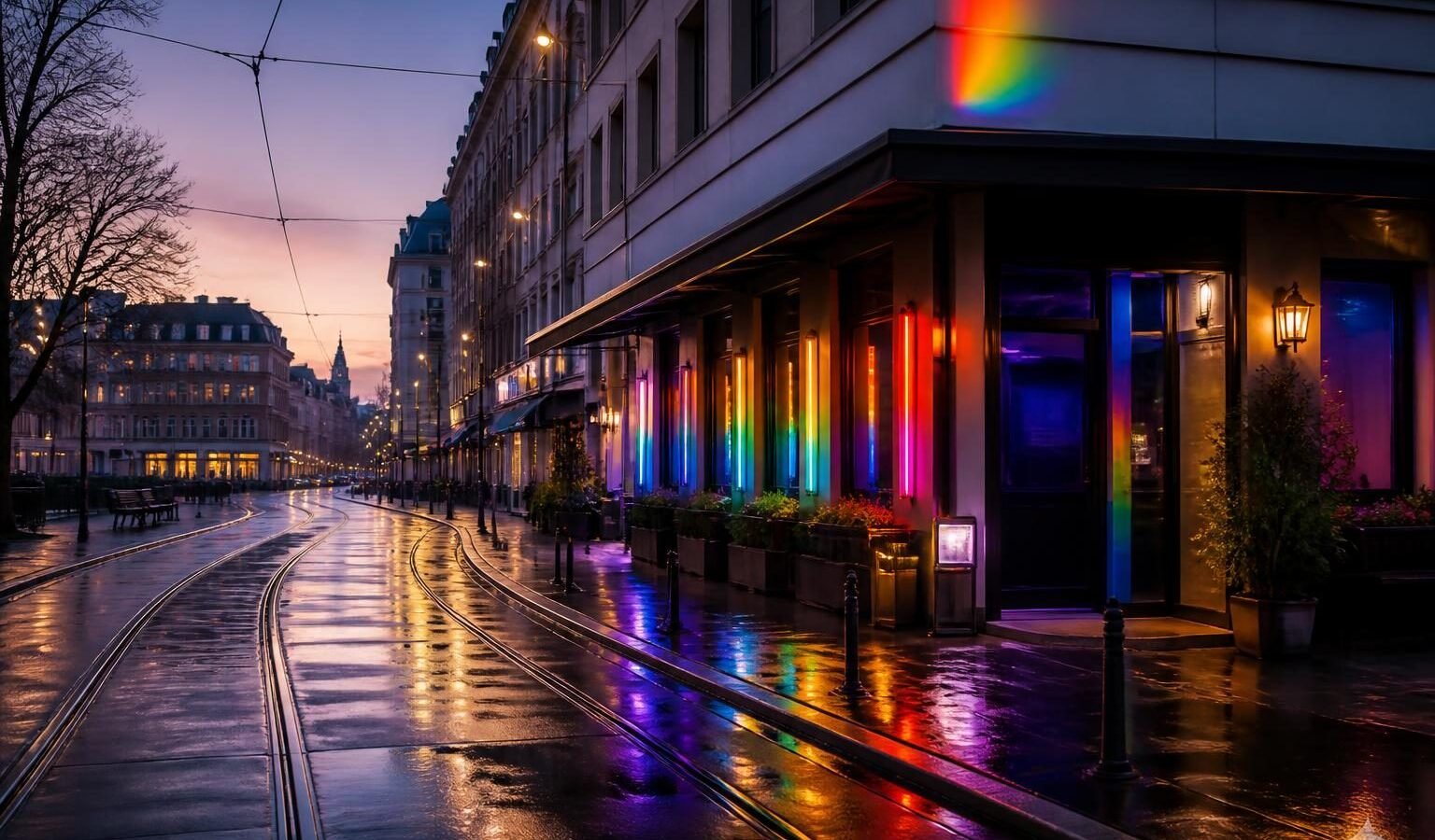 Gleis in Gleis in Zürich: a queer-friendly bar and cultural venue by the tracks