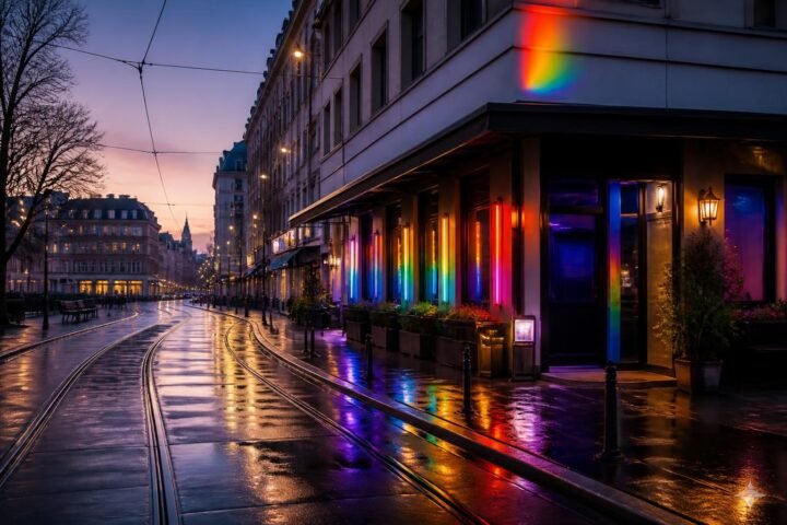 Gleis in Gleis in Zürich: a queer-friendly bar and cultural venue by the tracks