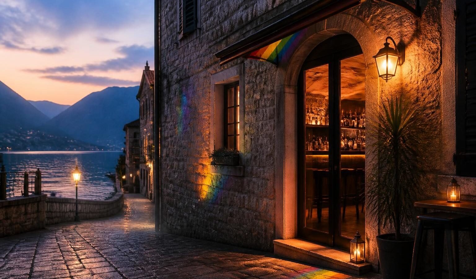Holy Shot Bar in Holy Shot Bar, Kotor: a compact LGBTQ+ friendly stop in the Old Town