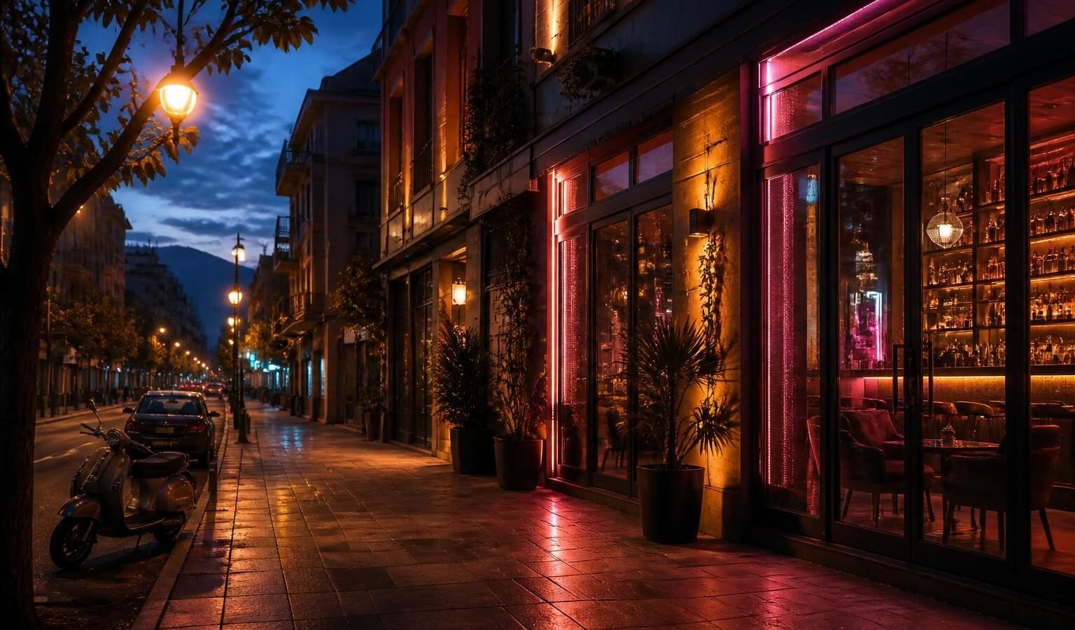 KAFE BAR NOĆNI KLUB GREENWICH in KAFE BAR NOĆNI KLUB GREENWICH, Podgorica: a long-running nightlife stop on Njegoševa