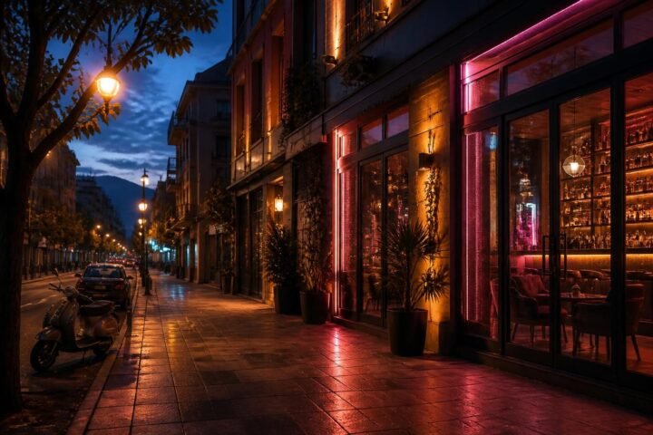KAFE BAR NOĆNI KLUB GREENWICH in KAFE BAR NOĆNI KLUB GREENWICH, Podgorica: a long-running nightlife stop on Njegoševa