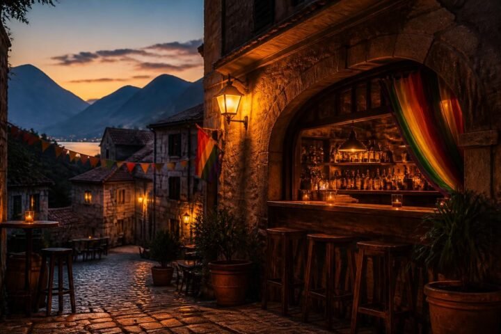 Klub Invalida in Klub Invalida, Kotor: a local old-town bar with LGBTQ+ friendly appeal