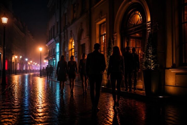 Klub Nocny in Klub Nocny, Starowiślna, Kraków: a late-night stop in Kazimierz-adjacent Kraków
