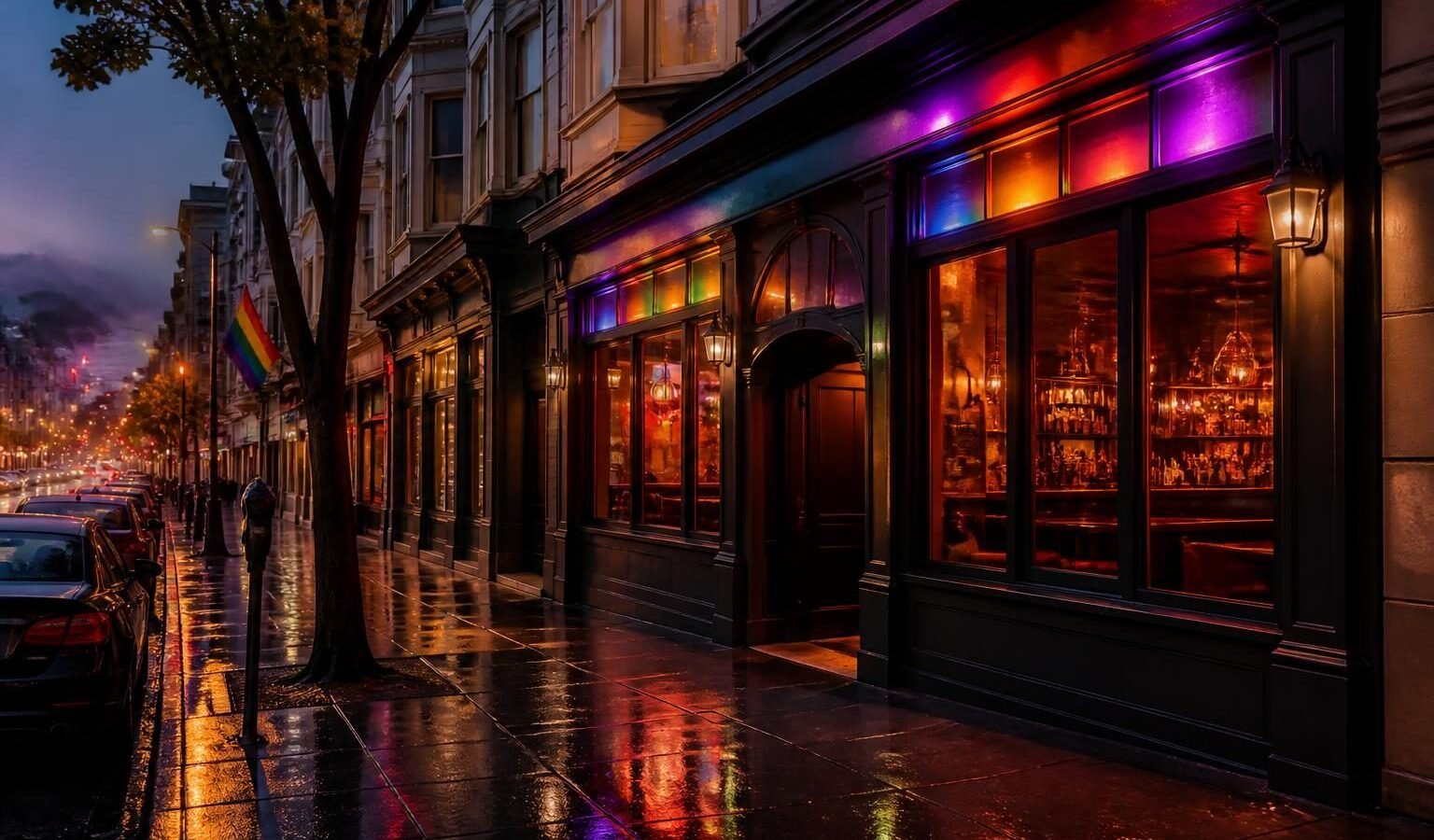 Midnight Sun in Midnight Sun, San Francisco: a Castro Gay Bar with Video-Bar Roots