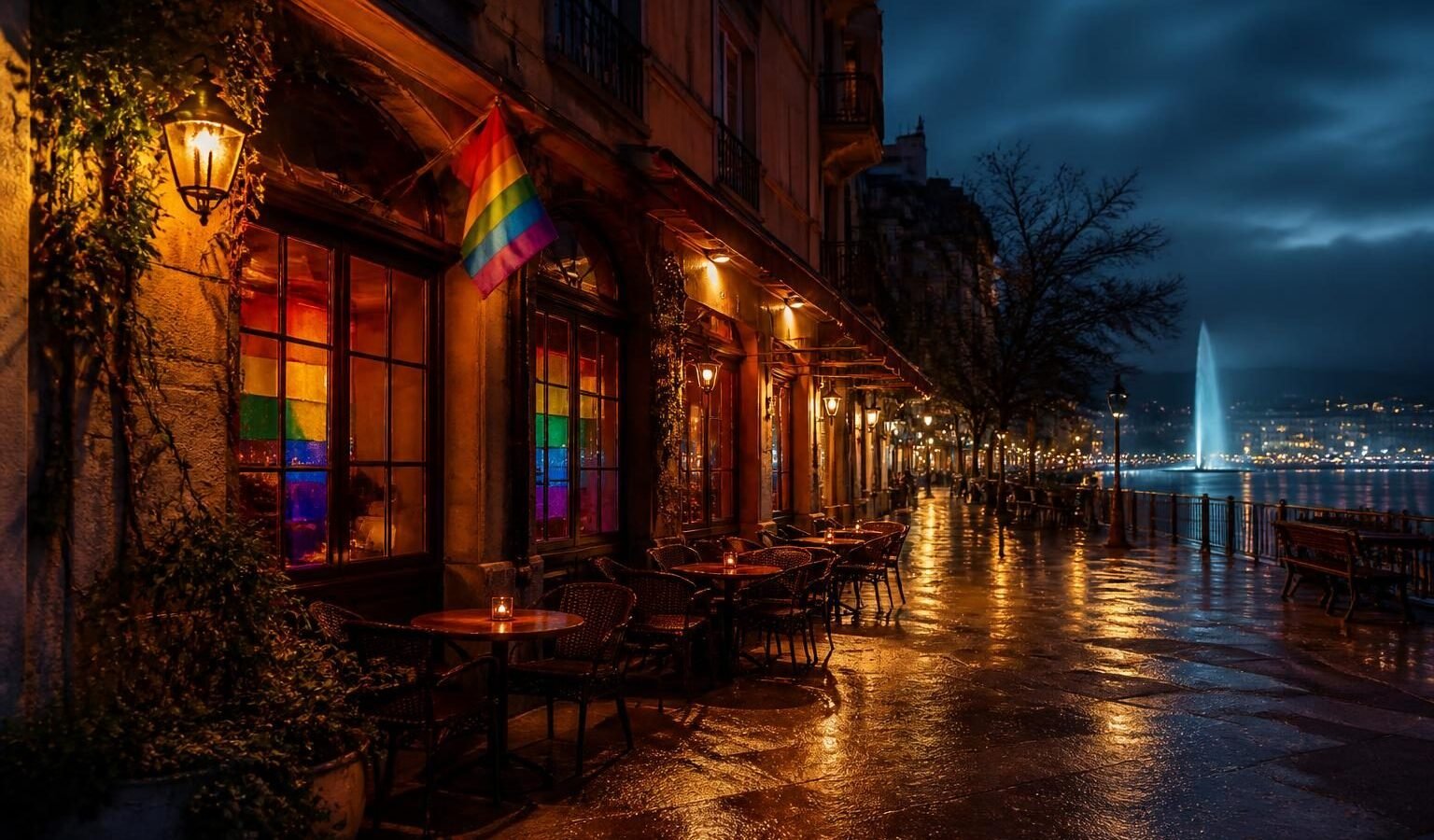 Nathan Café in Nathan Café in Geneva: a long-running LGBTQ+ bar-café near Eaux-Vives