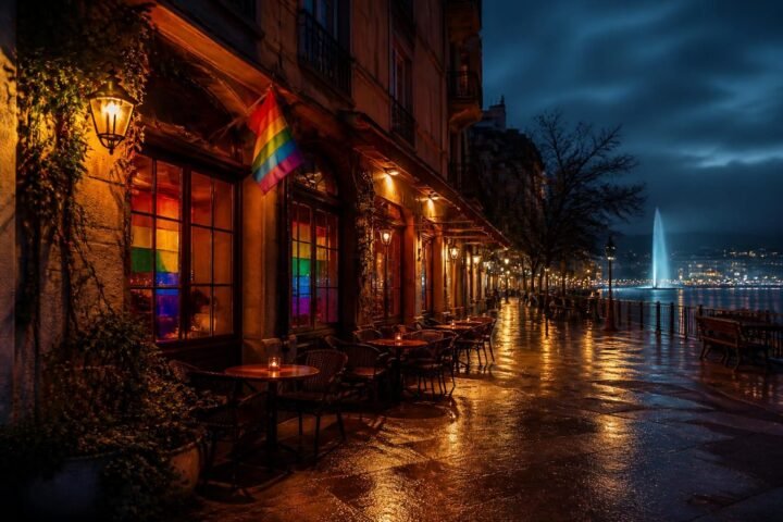 Nathan Café in Nathan Café in Geneva: a long-running LGBTQ+ bar-café near Eaux-Vives