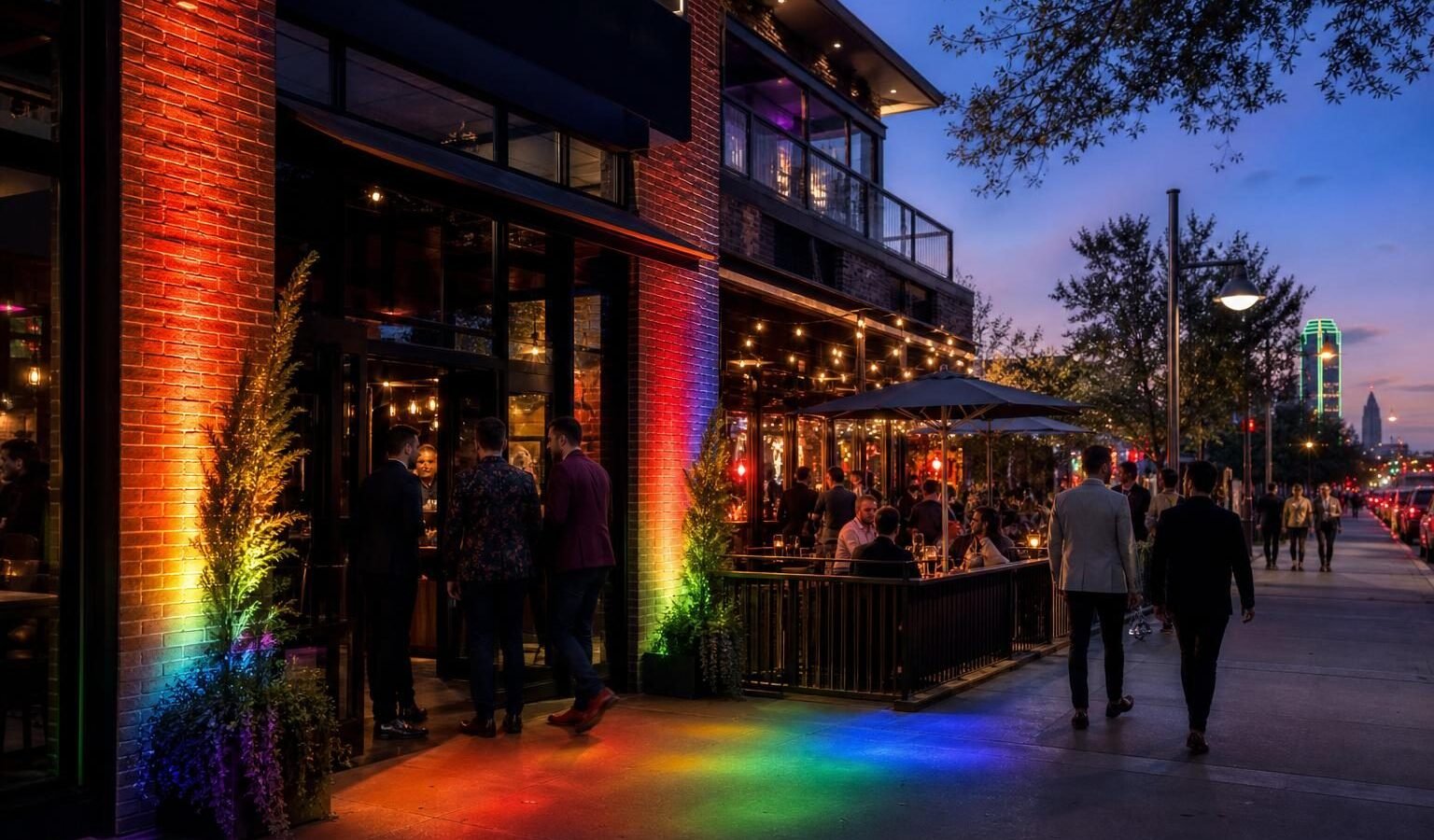 Roy G's in Roy G’s, Dallas: Cocktails, Bar Food and Late-Night Energy on Cedar Springs