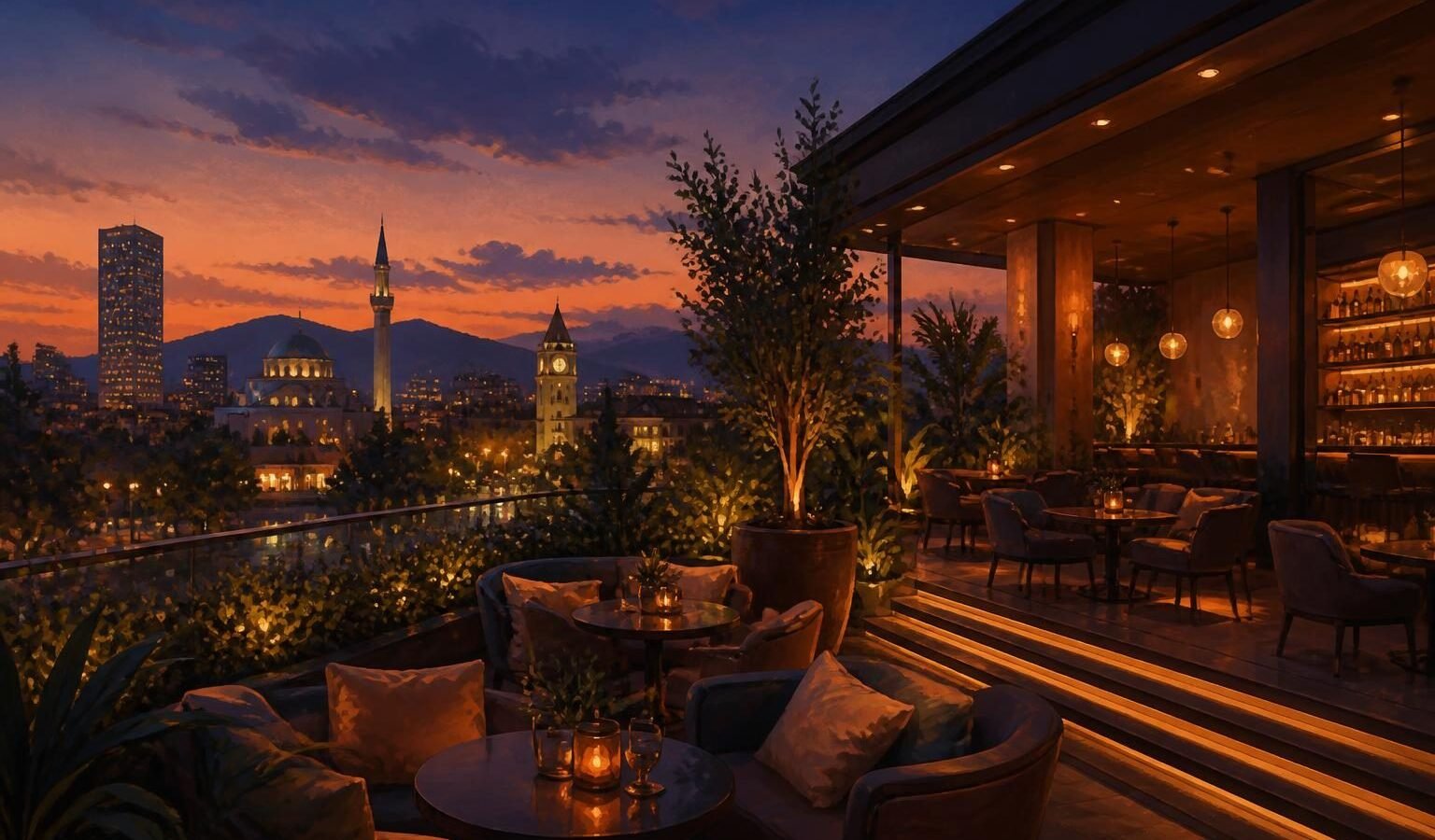 Sense Resto-Lounge in Sense Resto-Lounge, Tirana