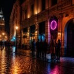 Shine Club Kraków: a late-night music club on Starowiślna Street