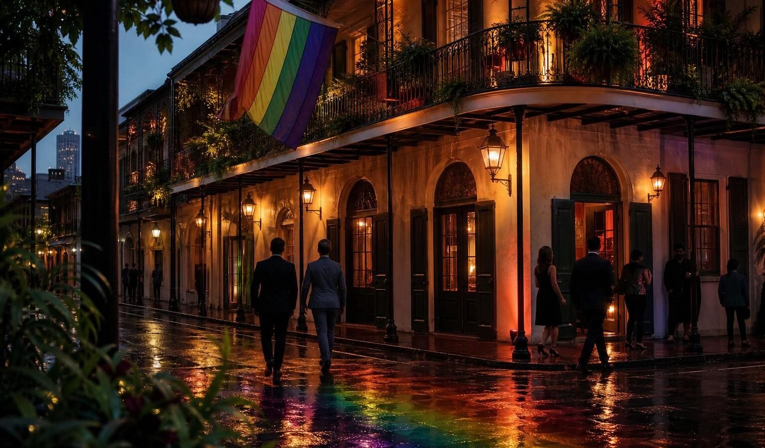 The Corner Pocket in The Corner Pocket: A Late-Night LGBTQ+ Bar in New Orleans’ French Quarter
