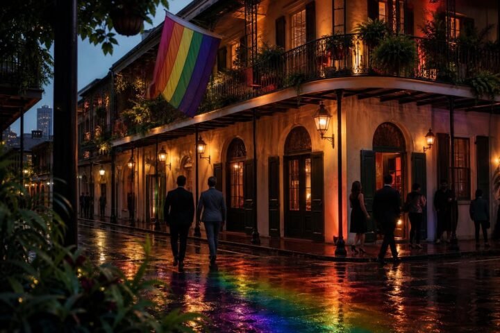 The Corner Pocket in The Corner Pocket: A Late-Night LGBTQ+ Bar in New Orleans’ French Quarter