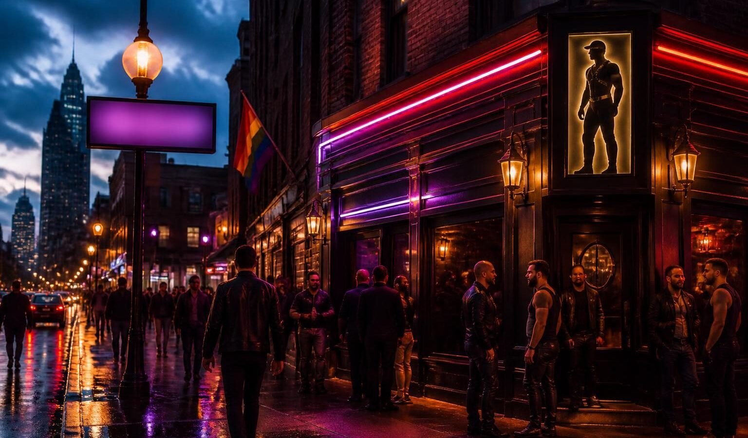 Touche in Touché in Chicago: a long-running leather bar on North Clark Street