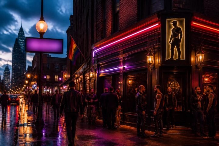 Touche in Touché in Chicago: a long-running leather bar on North Clark Street