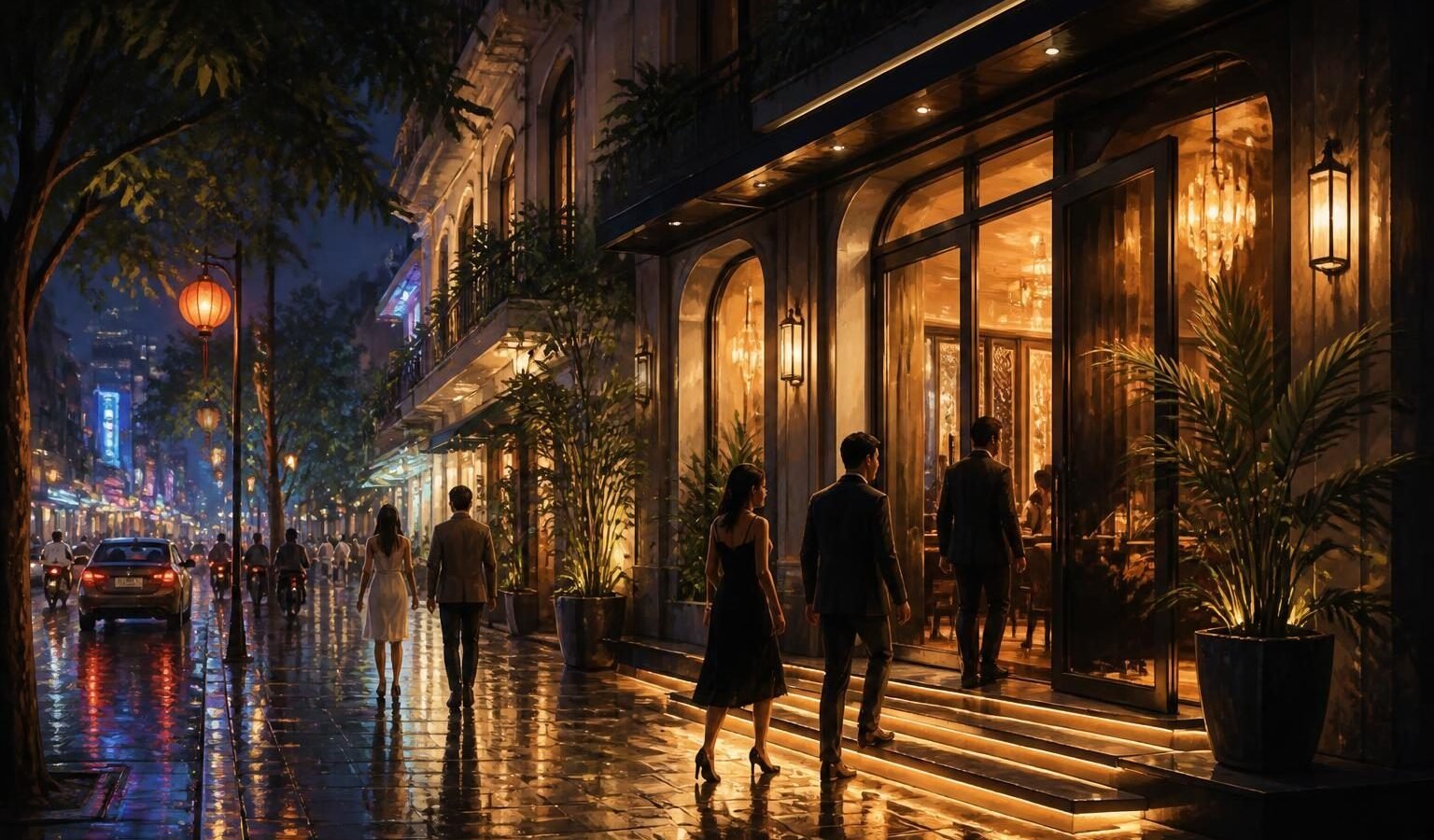 Fleur d'Or Maison in Fleur d’Or Maison in Hải Phòng: a nightlife stop on Đinh Tiên Hoàng