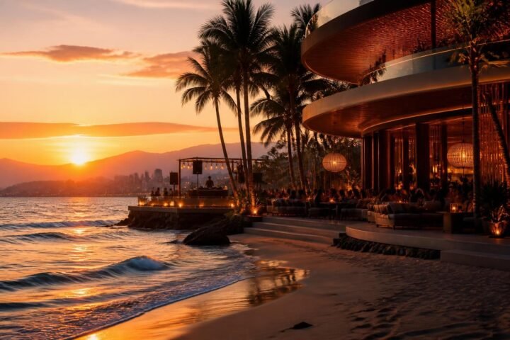 Marina Beach Club in Marina Beach Club, Nha Trang: beachfront nights at Ana Marina