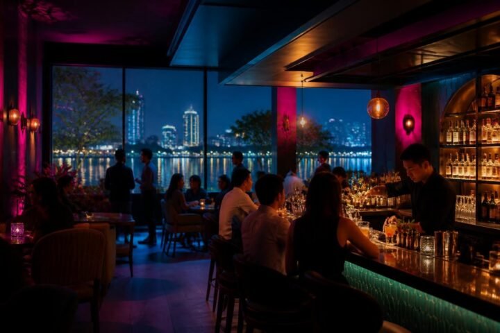 MeetZ Cocktail Bar in MeetZ Cocktail Bar, Hai Phong: a newer lakeside cocktail club in Lê Chân