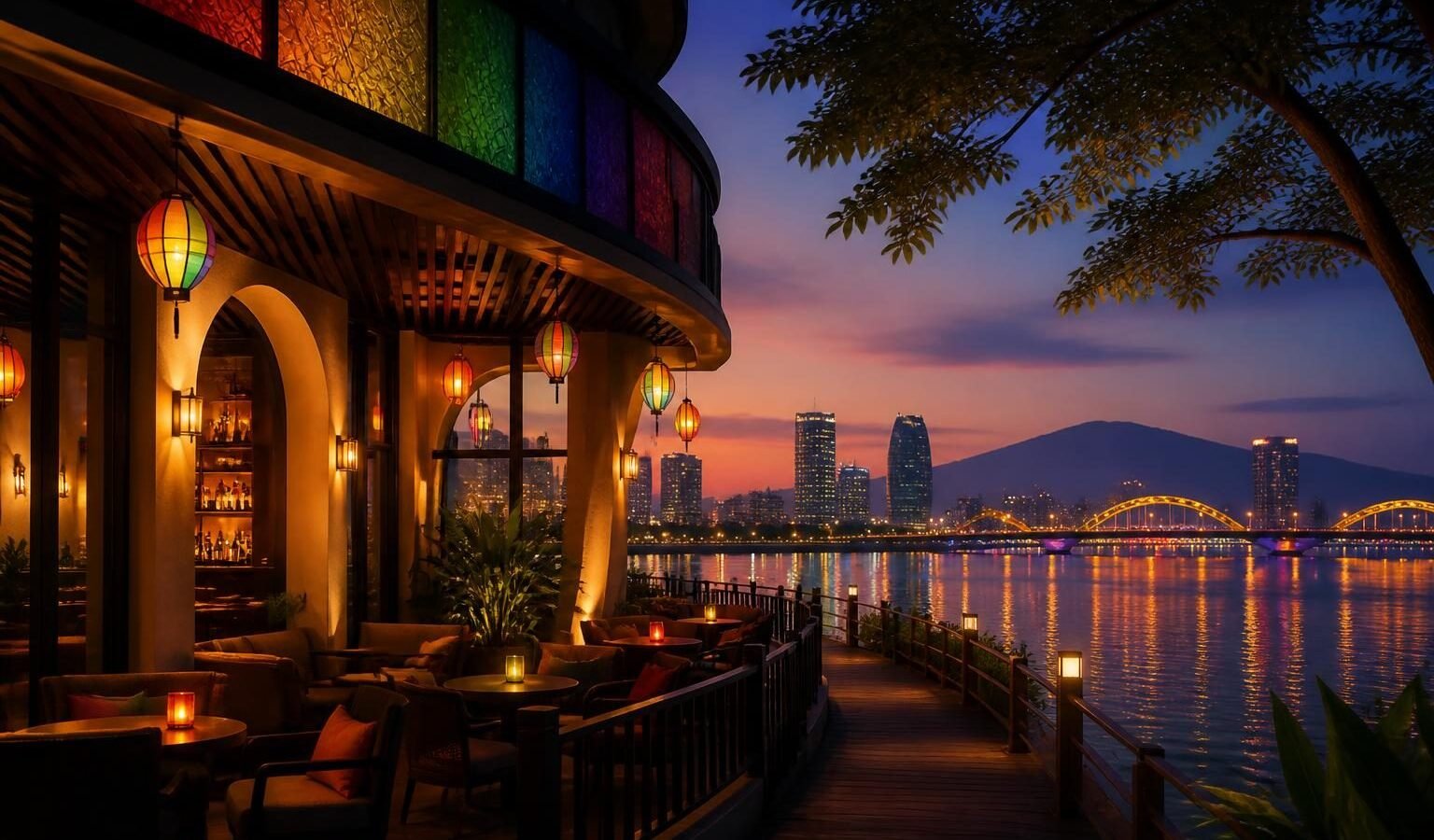 Memory Lounge in Memory Lounge, Da Nang: a riverside LGBTQ+ listing with a social, city-center feel