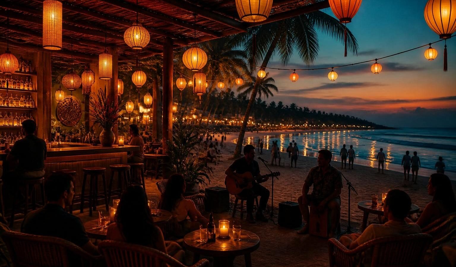Roots Bar in Roots Bar, An Bàng: a relaxed live-music night spot in Hội An