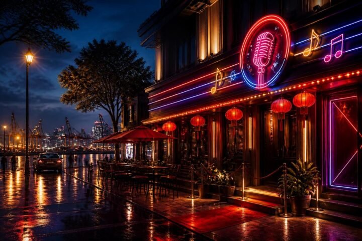 S.Lounge & Sandy karaoke in S.Lounge & Sandy Karaoke, Hải Phòng: a late-night karaoke venue in Hồng Bàng