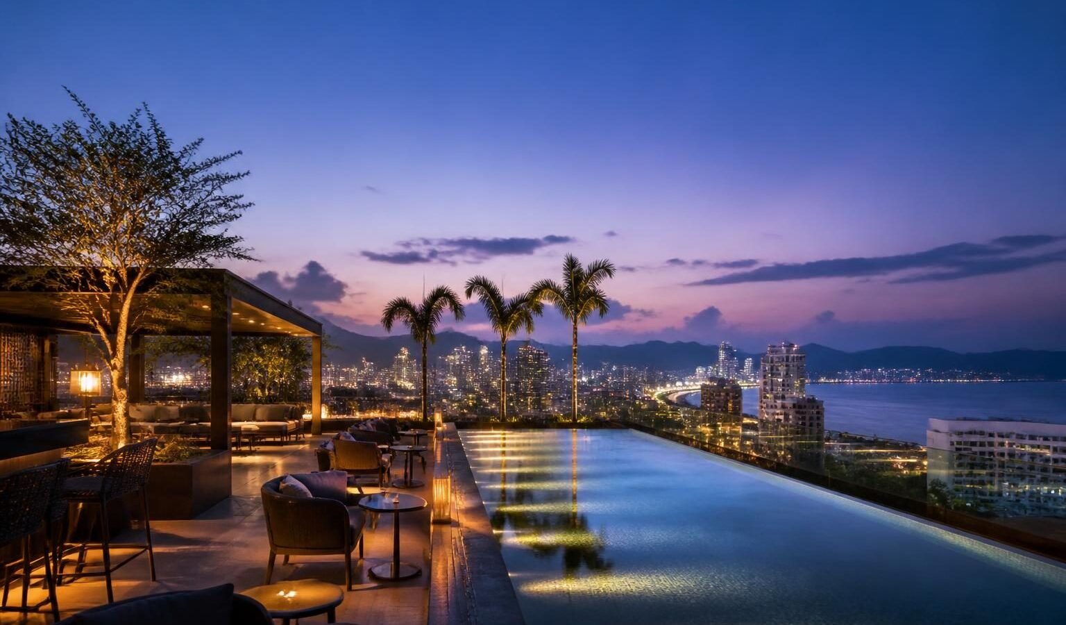 Sky Blu Nha Trang in Sky Blu Nha Trang: Rooftop Nightlife at The Empyrean Hotel