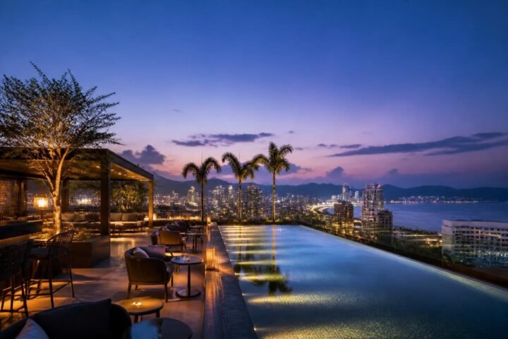 Sky Blu Nha Trang in Sky Blu Nha Trang: Rooftop Nightlife at The Empyrean Hotel