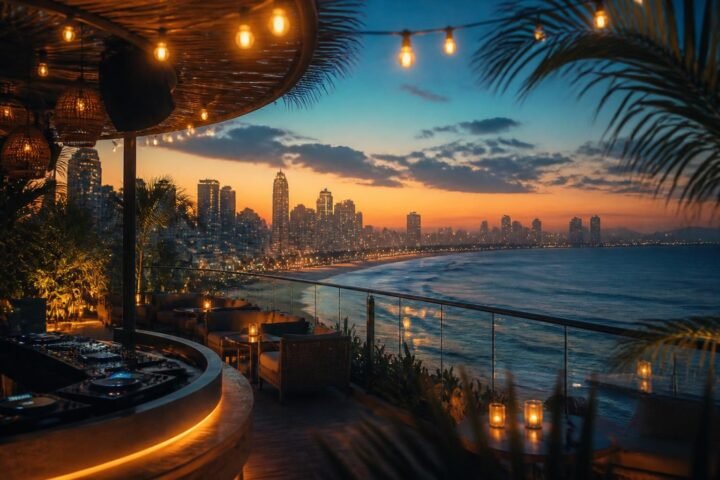 Skylight Nha Trang in Skylight Nha Trang: Rooftop Nightlife Over Tran Phu Beach