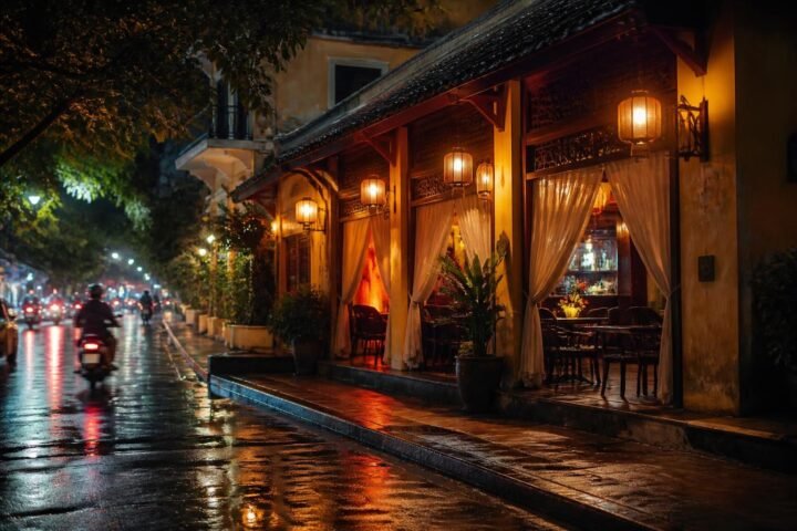 Tà Vẹt Coffee & Pub in Tà Vẹt Coffee & Pub, Huế: a lively Võ Thị Sáu stop for evening drinks and casual bites